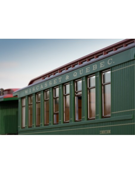 Vagón pasajeros WW & F Ry