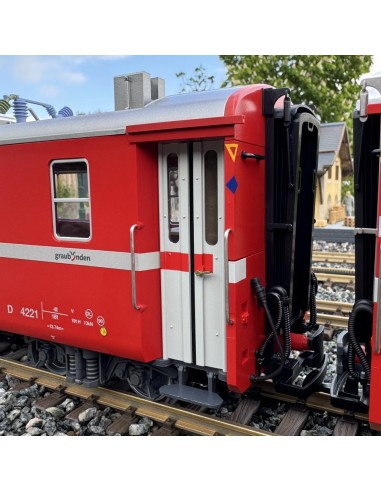 Vagón pasajeros equipajes