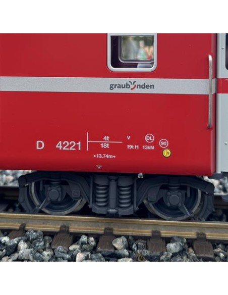 Vagón pasajeros equipajes