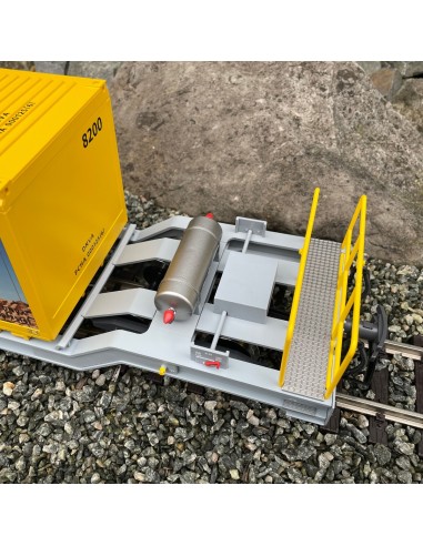 Vagón mercancías portacontenedores