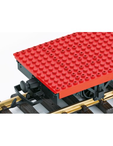 Vagón de mercancías plataforma Lego