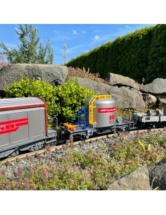 Vagón de mercancías silo de cemento RhB 2