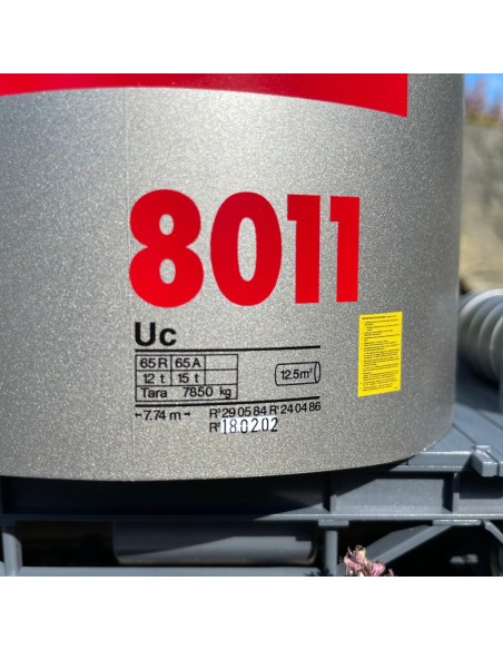 Vagón de mercancías silo de cemento RhB