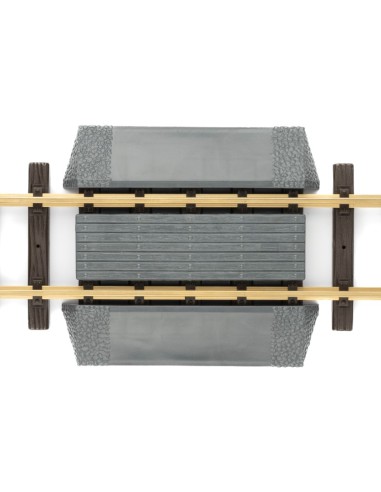 Cruce de vía en tramo recta 30 cm LGB 10007