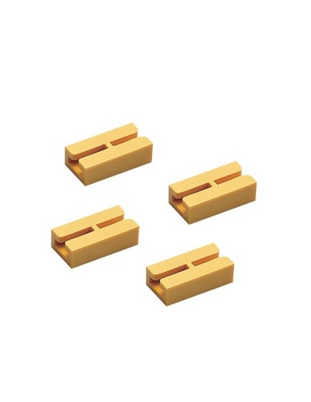 Clips enganche aislante vías (4 unidades) LGB 10260