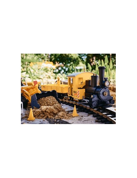 Caja inicio tren construcción