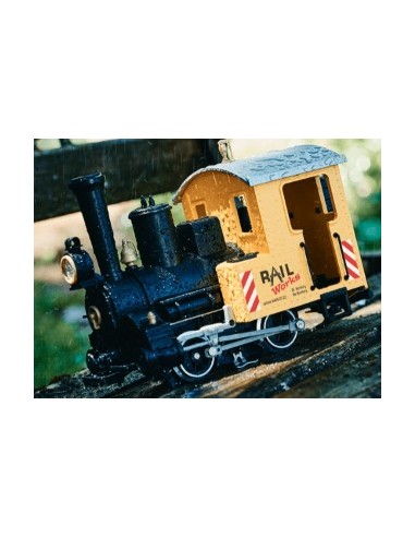 Caja inicio tren construcción