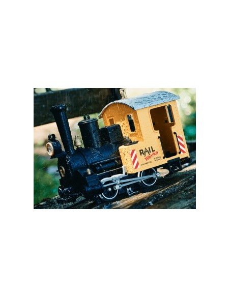 Caja inicio tren construcción