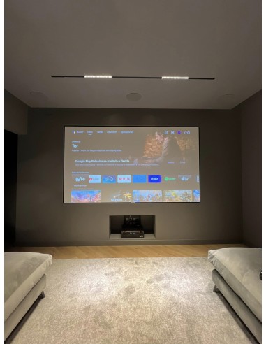 Sala de cine en casa en 15m2