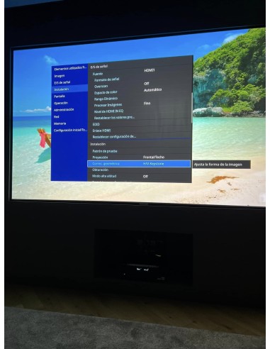 Sala de cine en casa en 15m2