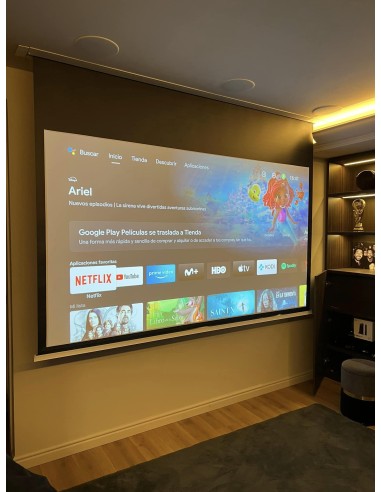 Sala de cine en casa en 20m2 metros cuadrados