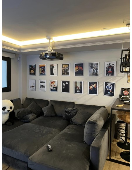 Sala de cine en casa en 20m2 metros cuadrados
