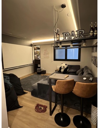 Sala de cine en casa en 20m2 metros cuadrados