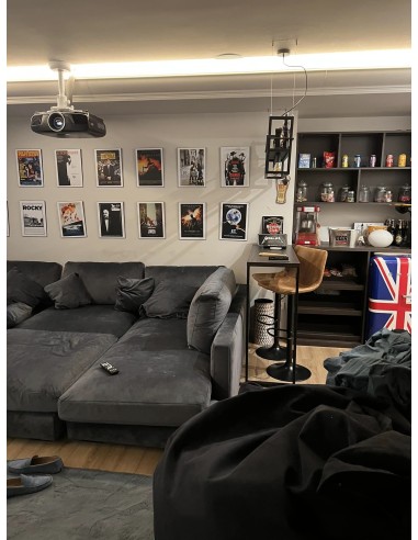 Sala de cine en casa en 20m2 metros cuadrados
