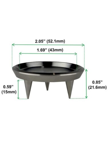 IsoAcoustics Gaia II Carpet Disc (Set 4 Uds)