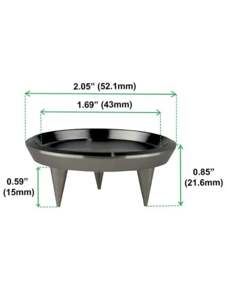 IsoAcoustics Gaia II Carpet Disc (Set 4 Uds)
