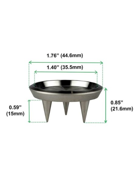 IsoAcoustics Gaia III Carpet Disc (Set 4 Uds)