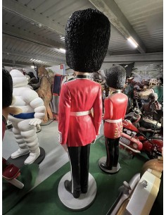 Figura a tamaño real de soldado de la guardia inglesa. 2