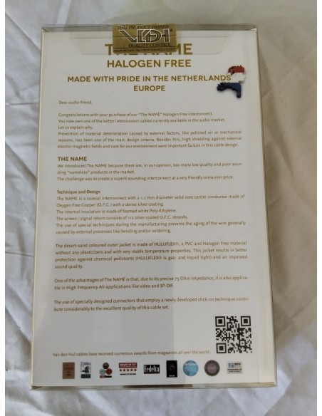 VAN DEN HUL The Name cable audio rca