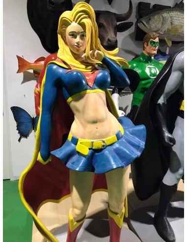 hermes cinema figura a tamaño real personaje supergirl en venta
