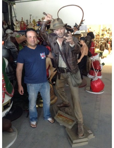 hermes cinema figura a tamaño real personaje indiana jones en venta