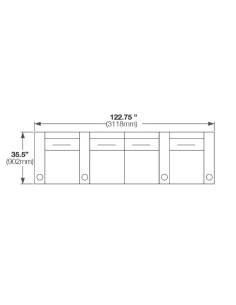 Salamander Salamander TC3/P/BK/42S 2