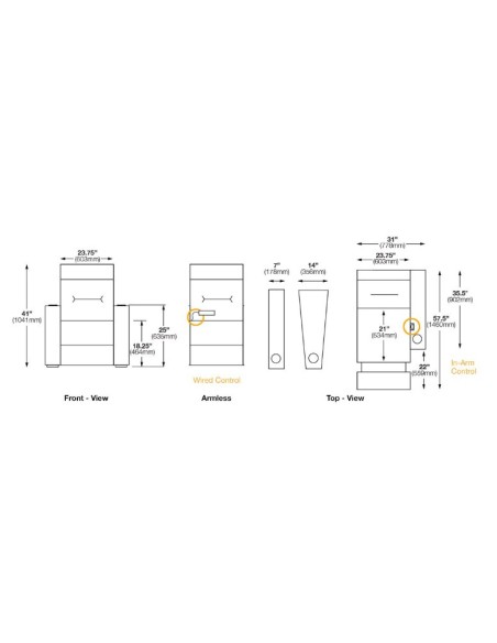 Salamander TC3/P/BK/43S