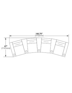 Salamander TC3/P/BK/43W 2