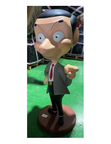 figura a tamaño real mr bean serie humor life size figure