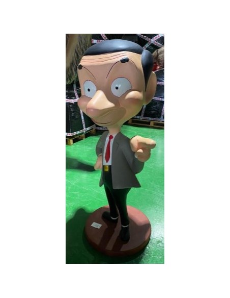 figura a tamaño real mr bean serie humor life size figure