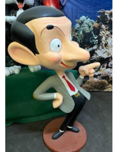 figura a tamaño real mr bean serie humor life size figure