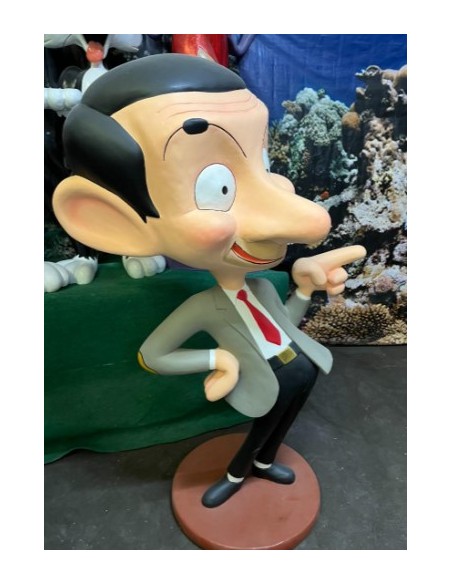 figura a tamaño real mr bean serie humor life size figure