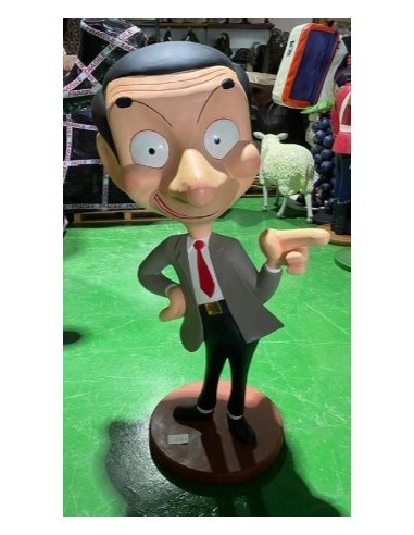 figura a tamaño real mr bean serie humor life size figure