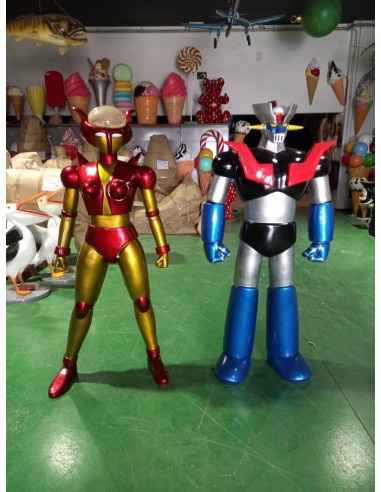 hermes cinema figura a tamaño real personaje de animacion  mazinger z