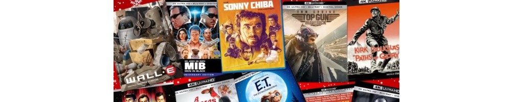 Películas DVD y Blu Ray 4K