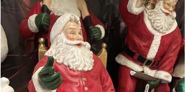 Papá Noel gigante Life Size para fotos y eventos: la figura perfecta para tu Navidad