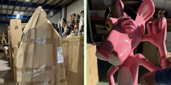 “Detrás de cámaras: La Pantera Rosa lista para viajar a Dinamarca”